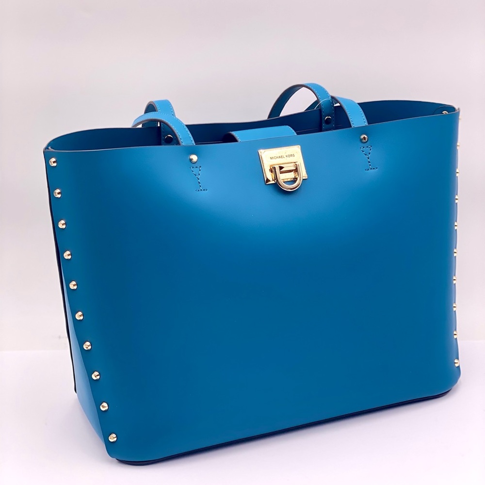Michael Kors Manhattan Large Tote Lagoon - Picture 13 of 13